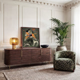 Richmond Interiors Hannah Lounge Chair – Moss Labyrinth