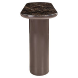Richmond Interiors Almundi Console Table – Chocolate Brown