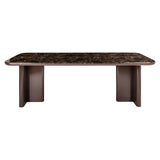 Richmond Interiors Almundi Dining Table – Chocolate Brown