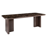 Richmond Interiors Almundi Dining Table – Chocolate Brown