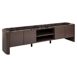 Richmond Interiors Almundi TV Cabinet - Chocolate Brown