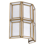 Richmond Interiors Amara Wall Lamp - Antique Brass