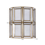 Richmond Interiors Amara Wall Lamp - Antique Brass