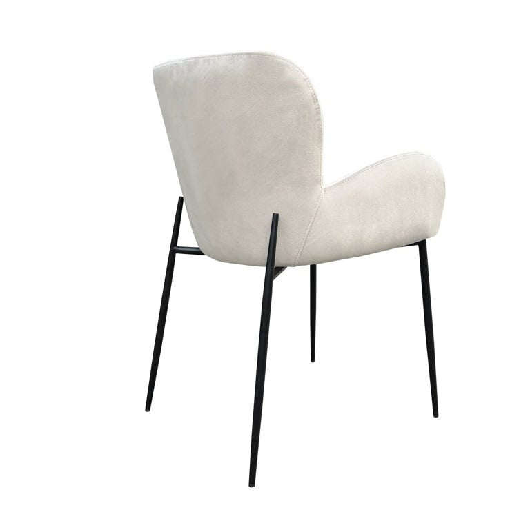 Richmond Interiors Amber Chair – Khaki Velvet