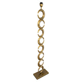 Richmond Interiors Amina Floor Lamp – Antique Brass