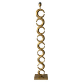Richmond Interiors Amina Floor Lamp – Antique Brass