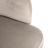 Richmond Interiors Amphara Dining Chair – Khaki Velvet
