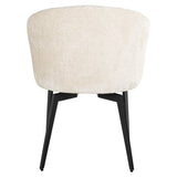 Richmond Interiors Amphara Dining Chair – White Chenille