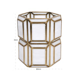 Richmond Interiors Ariana Hurricane Light – Antique Brass – Small