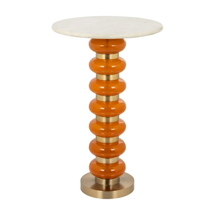 Richmond Interiors Barbara Side Table – Orange