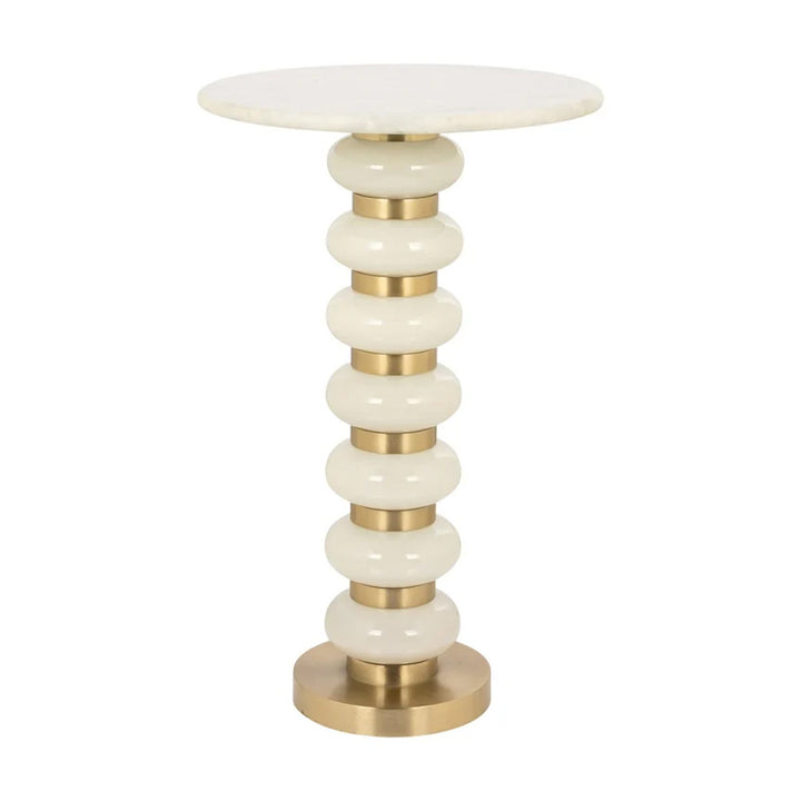 Richmond Interiors Barbara Side Table – White