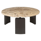 Richmond Interiors Bayonne Coffee Tables – Bronze – Set of 2