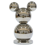 Richmond Interiors Beary Decorative Object – Silver