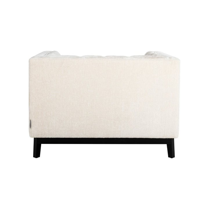 Richmond Interiors Beaudy Easy Chair in White Chenille