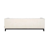 Richmond Interiors Beaudy Sofa in White Chenille