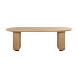 Richmond Interiors Belfort Dining Table – Natural Oak – 240cm