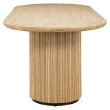 Richmond Interiors Belfort Dining Table – Natural Oak – 280cm