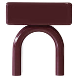 Richmond Interiors Bennet End Table – Burgundy