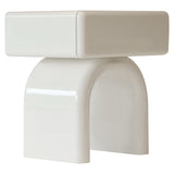Richmond Interiors Bennet End Table – Coconut Milk