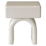 Richmond Interiors Bennet End Table – Coconut Milk