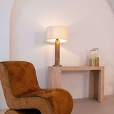 Richmond Interiors Biltmore Console Table - Beige Travertine