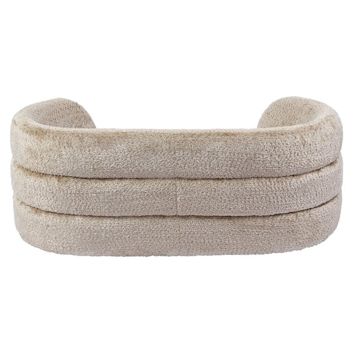 Richmond Interiors Bingo Pet Bed – Taupe Chenille