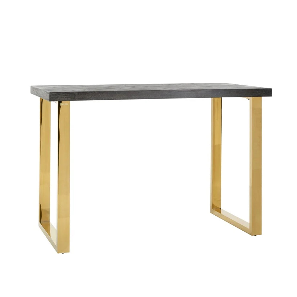 Richmond Interiors Blackbone Gold Bar Table