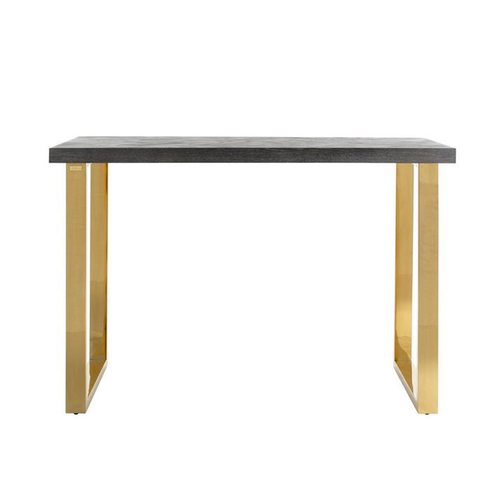 Richmond Interiors Blackbone Gold Bar Table