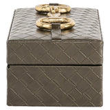 Richmond Interiors Blade Storage Box – Olive – Set of 2