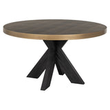 Richmond Interiors Bloomville Round Dining Table – 140cm