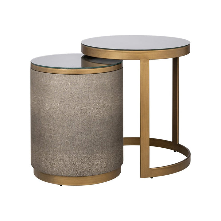 Richmond Interiors Bloomville Side Table – Set of 2