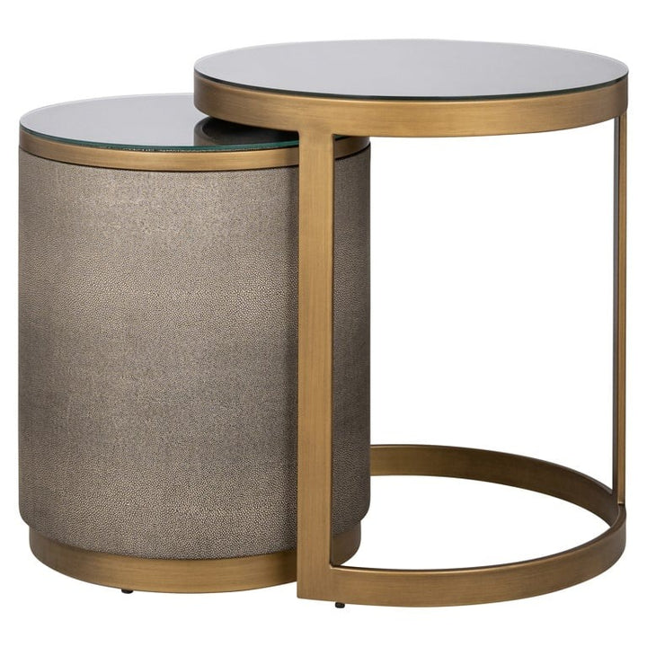 Richmond Interiors Bloomville Side Table – Set of 2