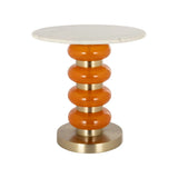 Richmond Interiors Boann Side Table – Orange