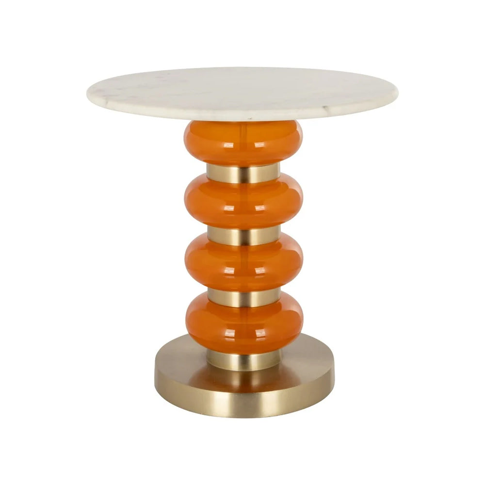 Richmond Interiors Boann Side Table – Orange