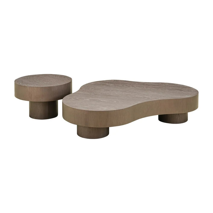 Richmond Interiors Bogor Coffee Table – Set of 2 – Bronze