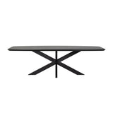 Richmond Interiors Bonvoy Dining Table – Black – 235cm
