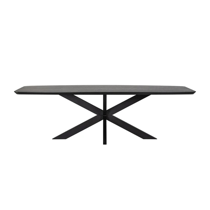 Richmond Interiors Bonvoy Dining Table – Black – 235cm