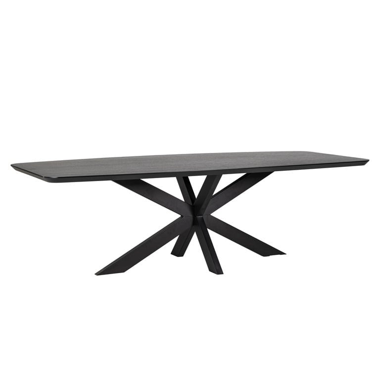 Richmond Interiors Bonvoy Dining Table – Black – 235cm