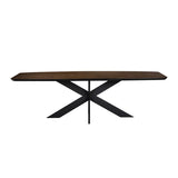 Richmond Interiors Bonvoy Dining Table – Brown – 235cm