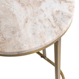 Richmond Interiors Bottega Sofa Table – Blush Beige