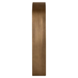 Richmond Interiors Bowic Display Cabinet – Brushed Gold