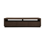 Richmond Interiors Brown Oakura TV-Unit – 3-Drawers