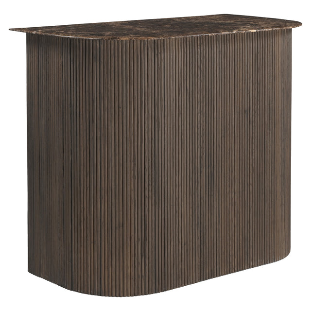 Richmond Interiors Castello Feestanding Bar – Smoked Charcoal