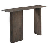Richmond Interiors Castello Console Table – Smoked Charcoal