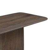 Richmond Interiors Castello Console Table – Smoked Charcoal