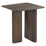 Richmond Interiors Castello End Table - Smoked Charcoal Oak Top