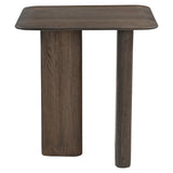Richmond Interiors Castello End Table - Smoked Charcoal Oak Top
