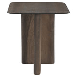 Richmond Interiors Castello End Table - Smoked Charcoal Oak Top