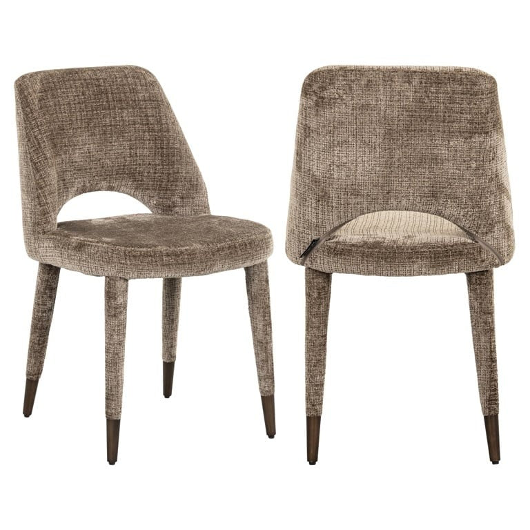 Richmond Interiors Cecilia Chair – Stone Chenille