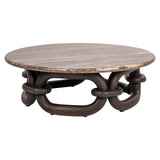 Richmond Interiors Chainey Coffee Table – Ash Brown